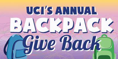 UCI's Annual Backpack Give Back