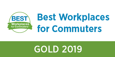 best workplaces for commuters gold 2019