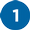 blue circle 1 icon