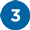 blue circle 3 icon